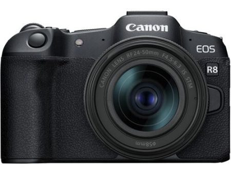 Máquina Fotográfica Mirrorless Canon EOS R8 + RF 24-50mm IS STM For Sale