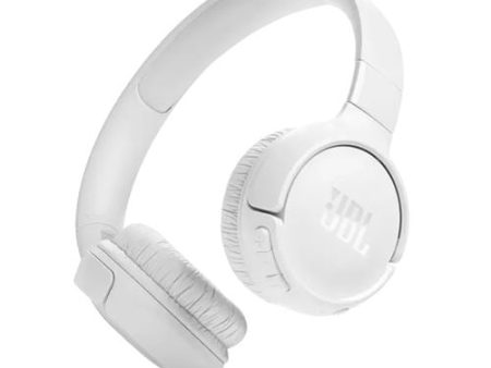 Auscultadores Bluetooth JBL Tune 520BT - Branco Online