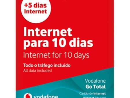 Cartão SIM Vodafone Internet Móvel Go Total 10 dias For Cheap