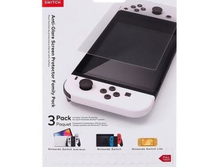 Protetor De Ecrã PowerA Family Pack Nintendo Switch Supply