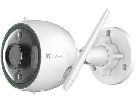 Câmara de Segurança de Exterior Inteligente Wi-Fi EZVIZ C3N Wi-Fi com Visão Noturna - FHD 1080p For Discount