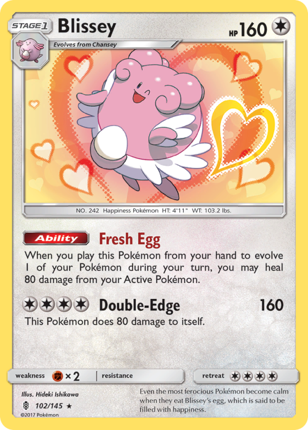 Blissey (102 145) [Sun & Moon: Guardians Rising] Online Hot Sale