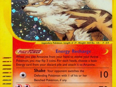 Arcanine (H2 H32) [Skyridge] on Sale