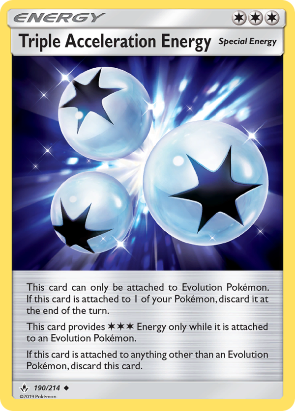 Triple Acceleration Energy (190 214) [Sun & Moon: Unbroken Bonds] Online Sale