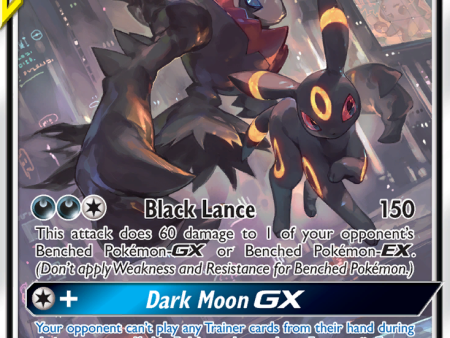 Umbreon & Darkrai GX (SM241) (Jumbo Card) [Sun & Moon: Black Star Promos] Online Hot Sale