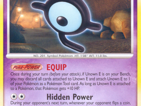 Unown E (65 123) [Diamond & Pearl: Mysterious Treasures] Cheap