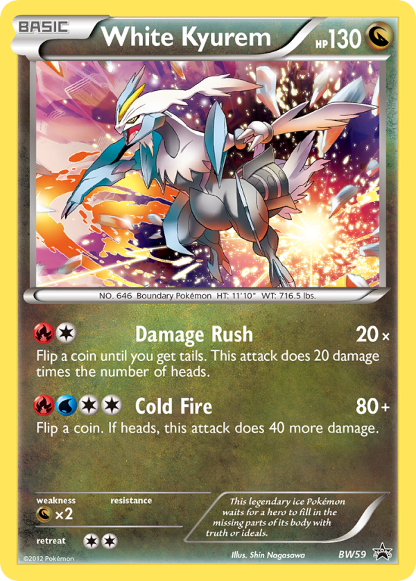 White Kyurem (BW59) [Black & White: Black Star Promos] Supply