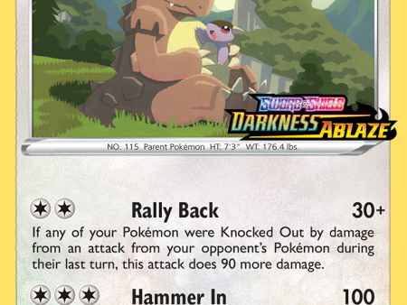 Kangaskhan (SWSH038) (Prerelease Promo) [Sword & Shield: Black Star Promos] Online Sale