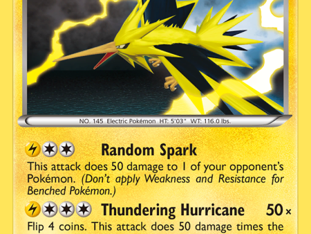 Zapdos (41 99) [Black & White: Next Destinies] Online