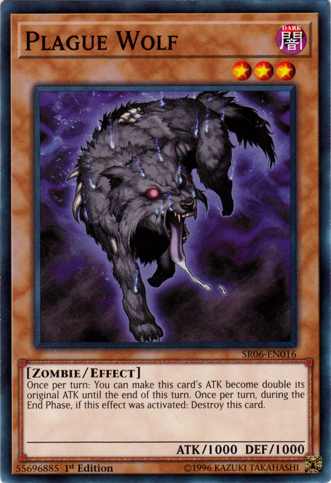 Plague Wolf [SR06-EN016] Common Hot on Sale