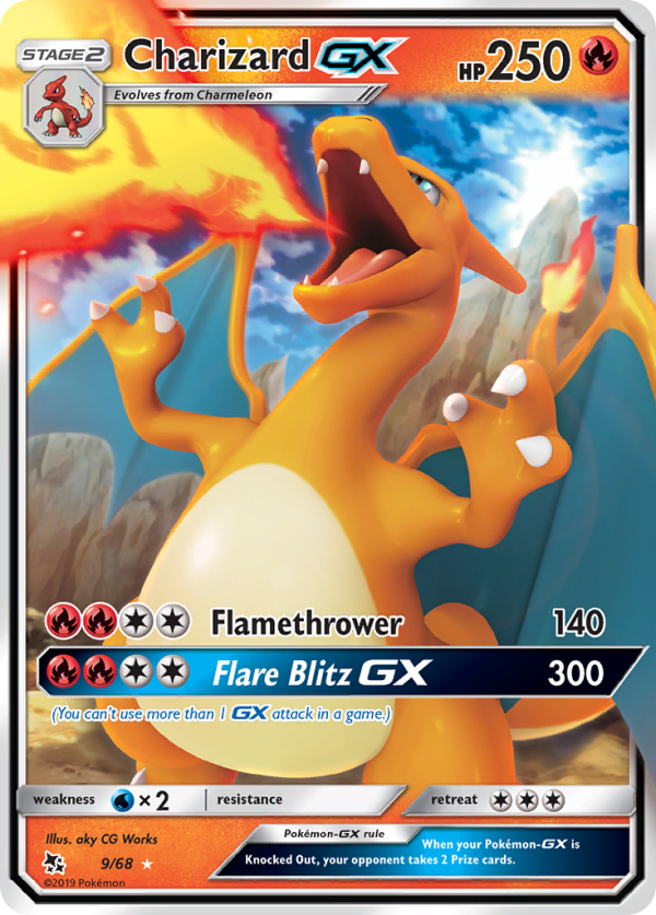 Charizard GX (9 68) [Sun & Moon: Hidden Fates] Hot on Sale