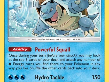 Blastoise (25 181) (Theme Deck Exclusive) [Sun & Moon: Team Up] Online Hot Sale