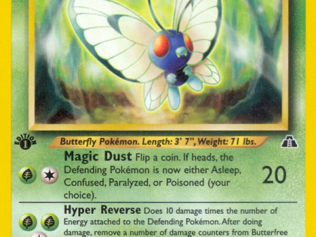 Butterfree (19 75) [Neo Discovery 1st Edition] For Cheap