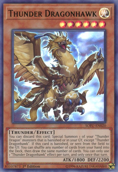 Thunder Dragonhawk [SOFU-EN020] Ultra Rare Cheap