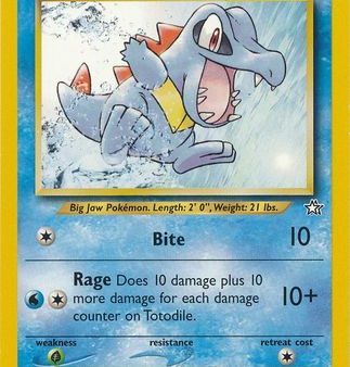 Totodile (80 111) [Neo Genesis Unlimited] Sale