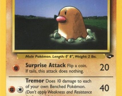 Brock s Diglett (67 132) [Gym Challenge Unlimited] Online Hot Sale