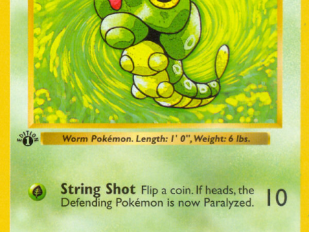 Caterpie (45 102) (Shadowless) [Base Set 1st Edition] Online now