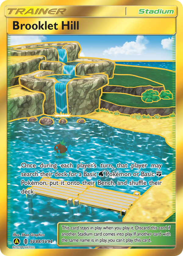 Brooklet Hill (SV88 SV94) [Sun & Moon: Hidden Fates - Shiny Vault] Sale