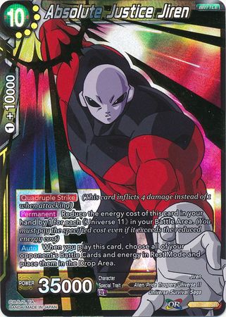 Absolute Justice Jiren [TB1-081] For Sale