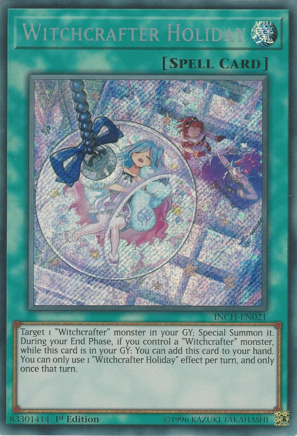 Witchcrafter Holiday [INCH-EN021] Secret Rare Discount