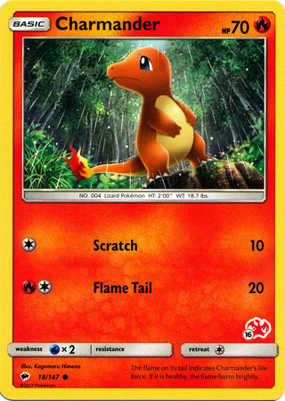 Charmander (18 147) (Charizard Stamp #16) [Battle Academy 2020] For Cheap