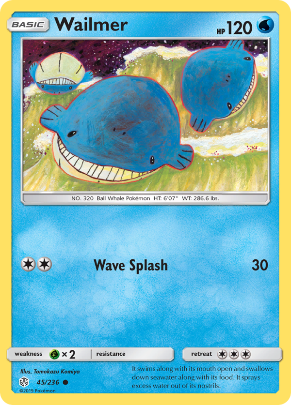 Wailmer (45 236) [Sun & Moon: Cosmic Eclipse] Online