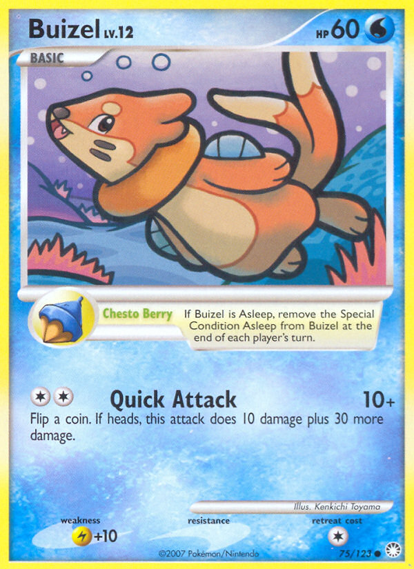 Buizel (75 123) [Diamond & Pearl: Mysterious Treasures] Supply