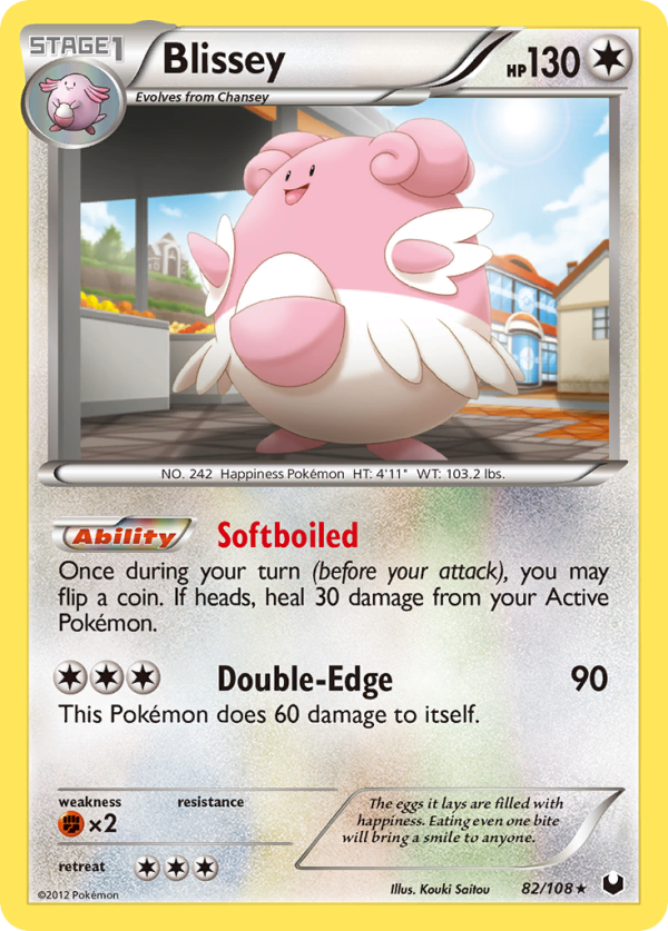 Blissey (82 108) [Black & White: Dark Explorers] Supply