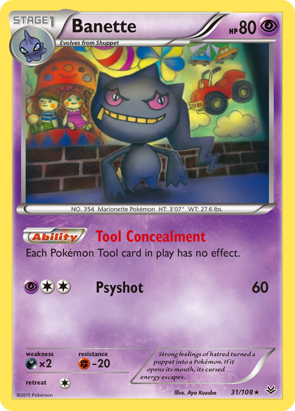 Banette (31 108) [XY: Roaring Skies] Discount