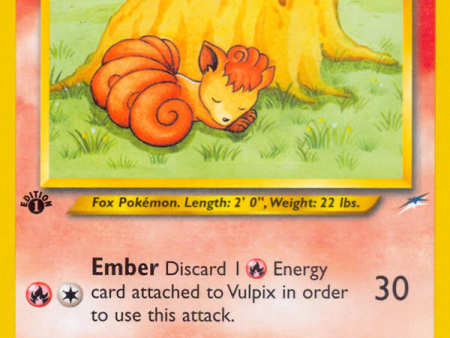 Vulpix (91 105) [Neo Destiny 1st Edition] on Sale