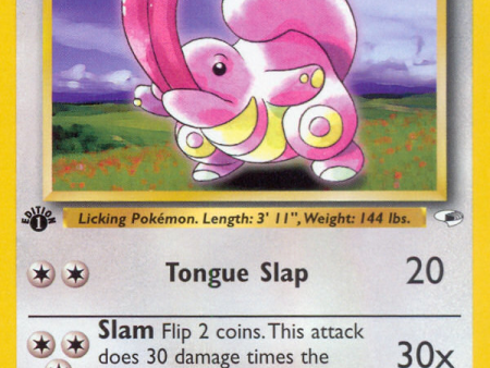 Brock s Lickitung (41 132) [Gym Heroes 1st Edition] on Sale