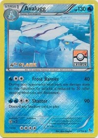 Avalugg (31 106) (League Promo 4th Place) [XY: Flashfire] Hot on Sale