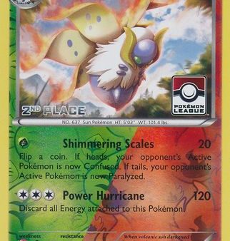 Volcarona (15 114) (League Promo 2nd Place) [XY: Steam Siege] Fashion