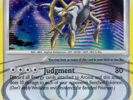 Arceus (DP50) [Diamond & Pearl: Black Star Promos] Supply