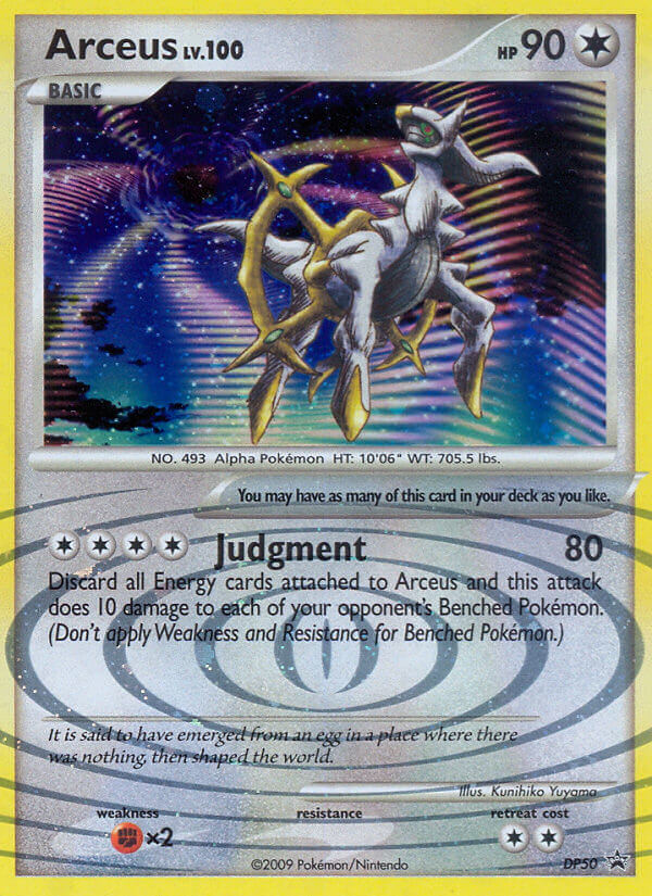 Arceus (DP50) [Diamond & Pearl: Black Star Promos] Supply