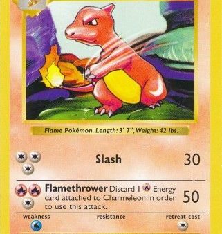 Charmeleon (24 102) [Base Set Shadowless Unlimited] Online now