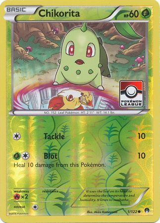 Chikorita (1 122) (League Promo) [XY: BREAKpoint] Sale