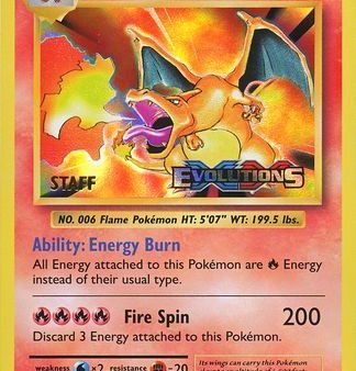 Charizard (11 108) (XY Evolutions Staff Prerelease) [XY: Black Star Promos] Online now