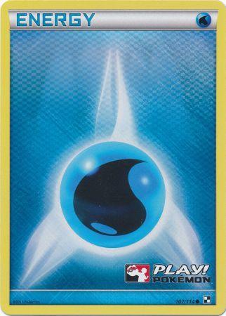 Water Energy (107 114) (Play Pokemon Promo) [Black & White: Base Set] Online Sale