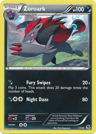 Zoroark (17 30) [Black & White: Trainer Kit - Zoroark] Online Sale