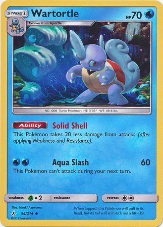 Wartortle (34 214) (Premium Collection Promo) [Sun & Moon: Unbroken Bonds] Supply