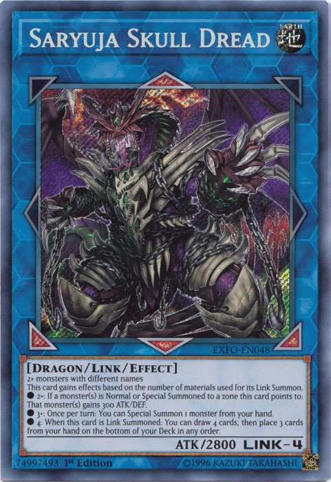 Saryuja Skull Dread [EXFO-EN048] Secret Rare Online