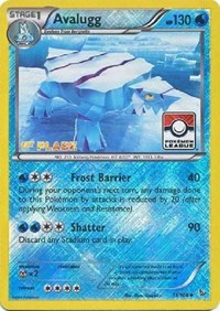 Avalugg (31 106) (League Promo 1st Place) [XY: Flashfire] Fashion