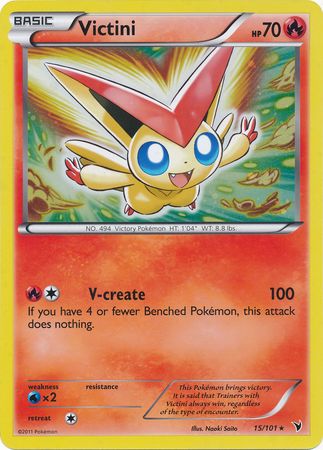 Victini (15 101) (Jumbo Card) [Black & White: Noble Victories] Online