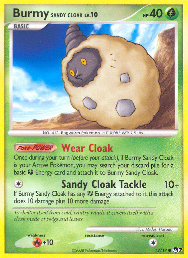 Burmy Sandy Cloak (12 17) [POP Series 7] Online now