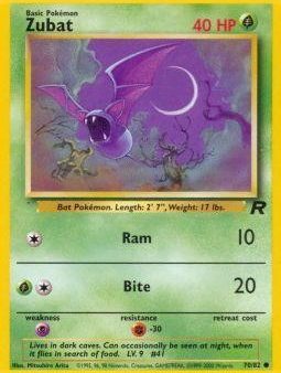 Zubat (70 82) [Team Rocket Unlimited] Online Hot Sale