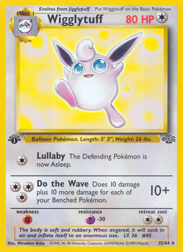 Wigglytuff (32 64) [Jungle 1st Edition] Discount