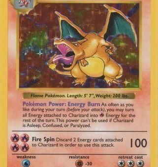 Charizard (4 102) [Base Set Shadowless Unlimited] Fashion