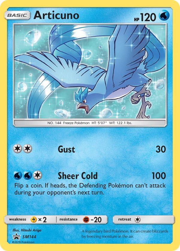 Articuno (SM144) [Sun & Moon: Black Star Promos] Online Hot Sale