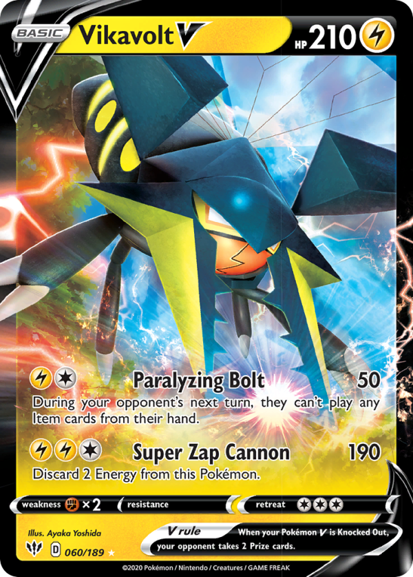 Vikavolt V (060 189) [Sword & Shield: Darkness Ablaze] Online now